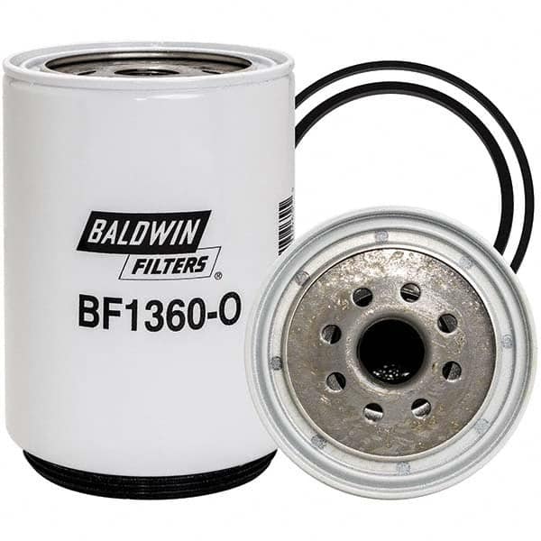 Baldwin Filters - 1 Thread 5-21/32" OAL x 4-9/32" OD Automotive Fuel/Water Separator Element - Industrial Tool & Supply