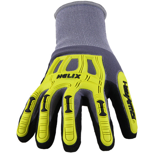 Non Cut Impact with Sandy Nitrile Dip, Size L