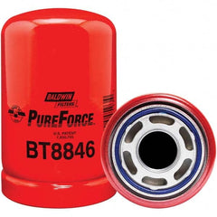 Baldwin Filters - 1-3/8 Thread 6-1/8" OAL x 3-3/4" OD Automotive Hydraulic Filter - Industrial Tool & Supply