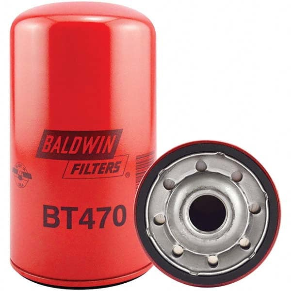 Baldwin Filters - 1-1/8 Thread 7-3/8" OAL x 4-1/4" OD Automotive Hydraulic Filter - Industrial Tool & Supply