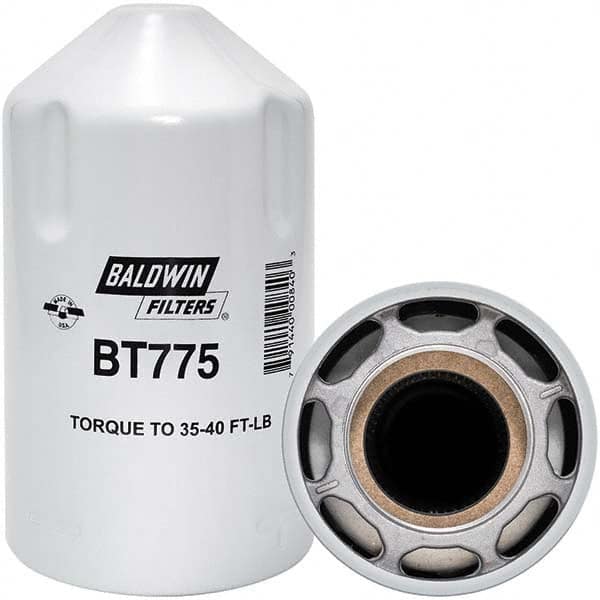 Baldwin Filters - 3 Thread 8-13/16" OAL x 5" OD Automotive Hydraulic Filter - Industrial Tool & Supply