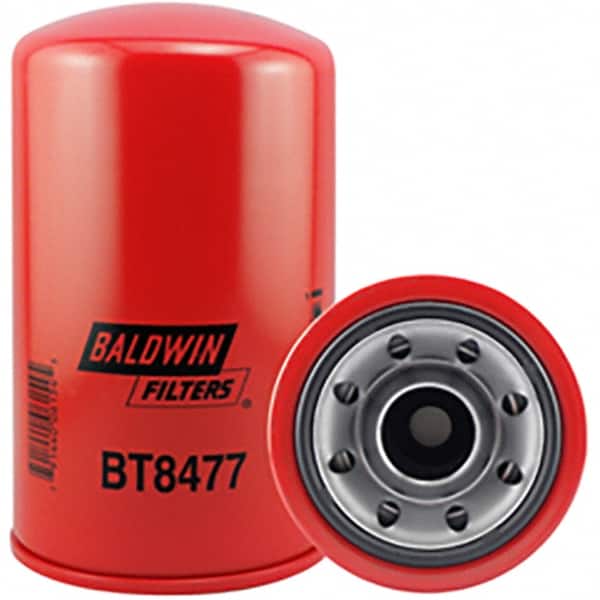 Baldwin Filters - 1-1/4 Thread 8-11/16" OAL x 5-1/8" OD Automotive Hydraulic Filter - Industrial Tool & Supply