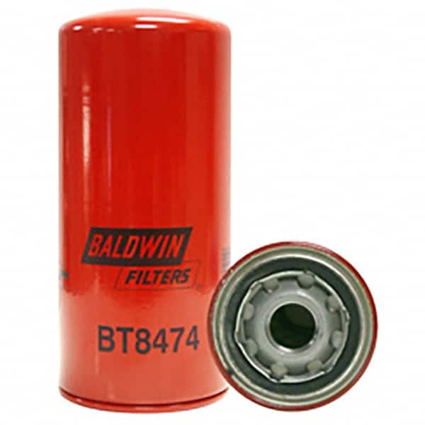 Baldwin Filters - 3/4 Thread 8-5/32" OAL x 3-11/16" OD Automotive Hydraulic Filter - Industrial Tool & Supply