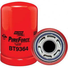 Baldwin Filters - 1-3/8 Thread 6-1/8" OAL x 3-3/4" OD Automotive Hydraulic Filter - Industrial Tool & Supply
