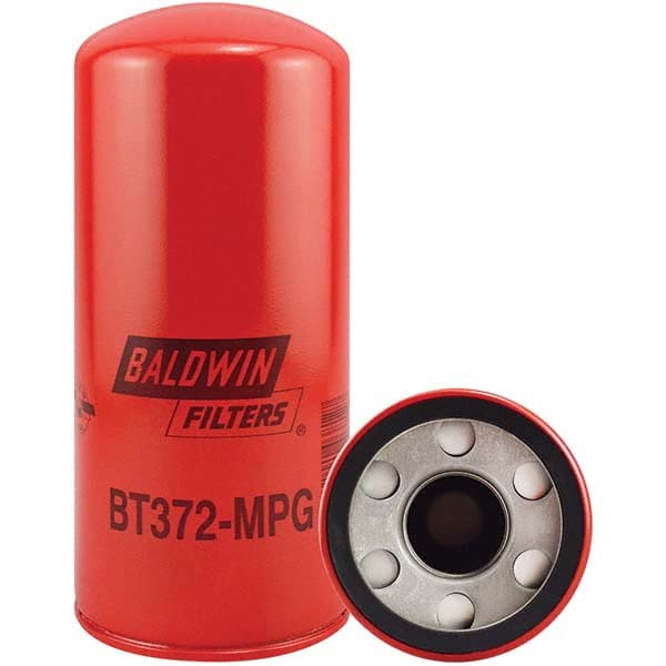Baldwin Filters - 1-1/2 Thread 8-1/16" OAL x 3-11/16" OD Automotive Hydraulic Filter - Industrial Tool & Supply