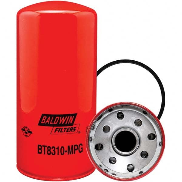 Baldwin Filters - 1-1/2 Thread 10-3/4" OAL x 5-1/16" OD Automotive Hydraulic Filter - Industrial Tool & Supply