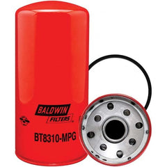 Baldwin Filters - 1-1/2 Thread 10-3/4" OAL x 5-1/16" OD Automotive Hydraulic Filter - Industrial Tool & Supply