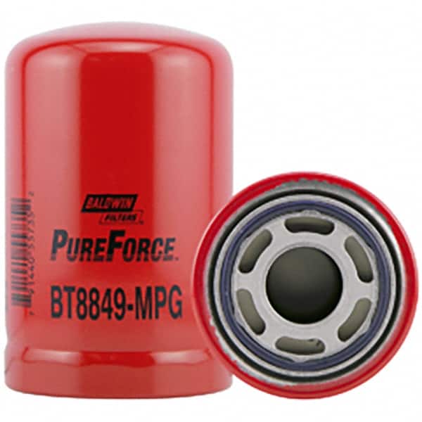 Baldwin Filters - 1-3/8 Thread 6-3/32" OAL x 3-3/4" OD Automotive Hydraulic Filter - Industrial Tool & Supply