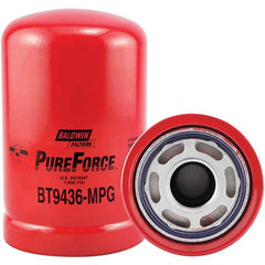 Baldwin Filters - 1-3/8 Thread 6-1/8" OAL x 3-3/4" OD Automotive Hydraulic Filter - Industrial Tool & Supply