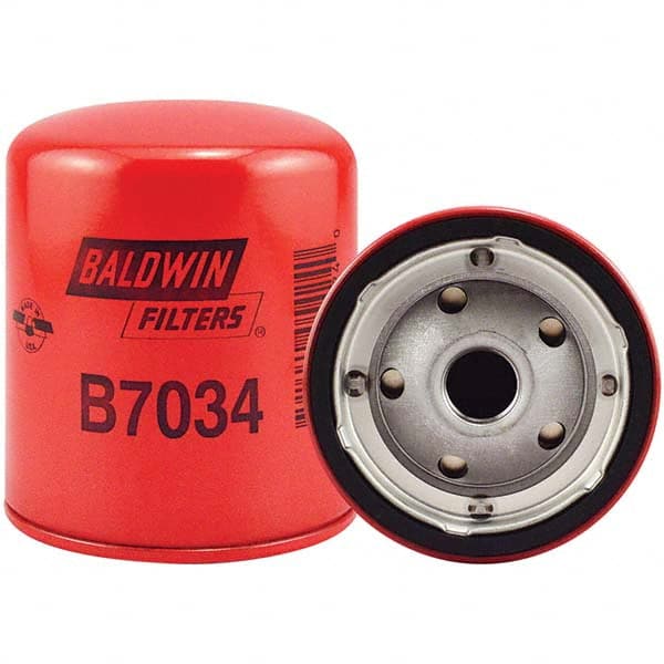 Baldwin Filters - M20 x 1.5 Thread 4-11/32" OAL x 3-25/32" OD Automotive Oil Filter - Industrial Tool & Supply