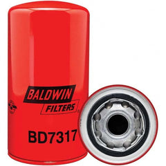 Baldwin Filters - 1 Thread 7-1/8" OAL x 3-11/16" OD Automotive Oil Filter - Industrial Tool & Supply