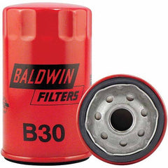 Baldwin Filters - 13/16 Thread 5-1/8" OAL x 3" OD Automotive Oil Filter - Industrial Tool & Supply