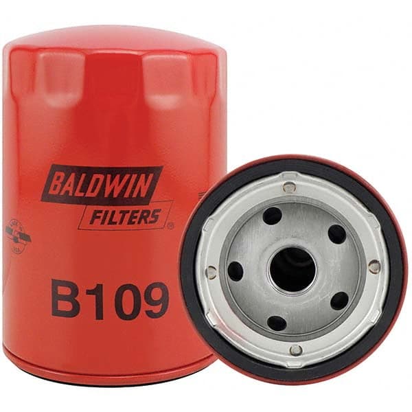 Baldwin Filters - M20 x 1.5 Thread 5-5/16" OAL x 3-3/4" OD Automotive Oil Filter - Industrial Tool & Supply