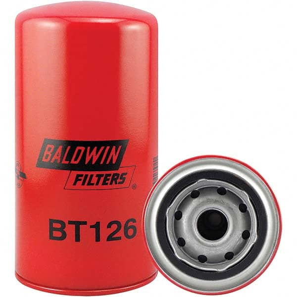 Baldwin Filters - 7/8 Thread 7-1/8" OAL x 3-11/16" OD Automotive Oil Filter - Industrial Tool & Supply