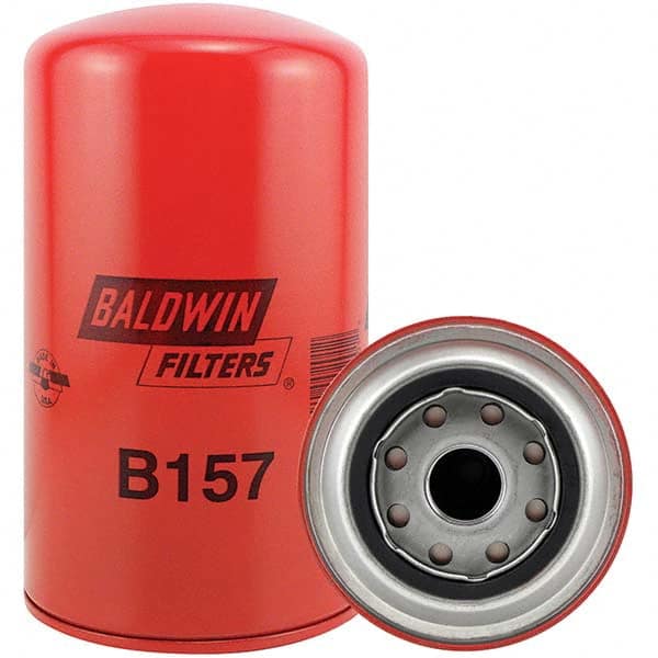 Baldwin Filters - 1 Thread 7-3/8" OAL x 4-1/4" OD Automotive Oil Filter - Industrial Tool & Supply
