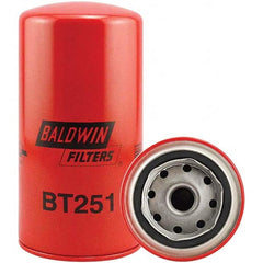 Baldwin Filters - 3/4 Thread 7-1/8" OAL x 3-11/16" OD Automotive Oil Filter - Industrial Tool & Supply