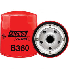 Baldwin Filters - 13/16 Thread 4-3/8" OAL x 3-13/16" OD Automotive Oil Filter - Industrial Tool & Supply