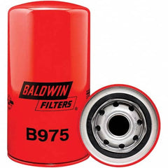 Baldwin Filters - 1 Thread 7-1/8" OAL x 3-11/16" OD Automotive Oil Filter - Industrial Tool & Supply