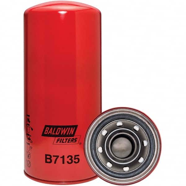 Baldwin Filters - M45 x 1.5 Thread 12-3/32" OAL x 5-3/8" OD Automotive Oil Filter - Industrial Tool & Supply