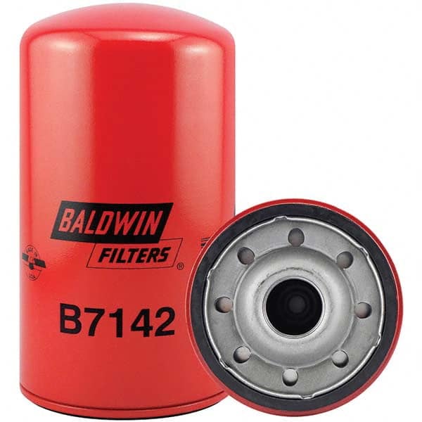 Baldwin Filters - M30 x 1.5 Thread 7-9/16" OAL x 4-1/4" OD Automotive Oil Filter - Industrial Tool & Supply