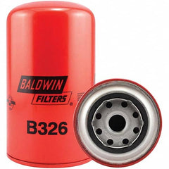 Baldwin Filters - 7/8 Thread 7-3/8" OAL x 4-1/4" OD Automotive Oil Filter - Industrial Tool & Supply