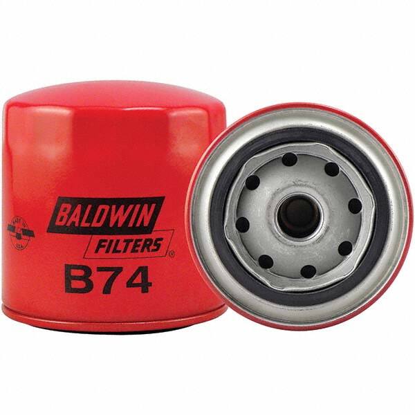Baldwin Filters - 3/4 Thread 3-31/32" OAL x 3-3/4" OD Automotive Oil Filter - Industrial Tool & Supply