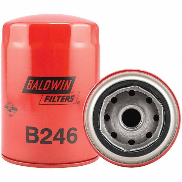 Baldwin Filters - 3/4 Thread 5-9/32" OAL x 3-3/4" OD Automotive Oil Filter - Industrial Tool & Supply