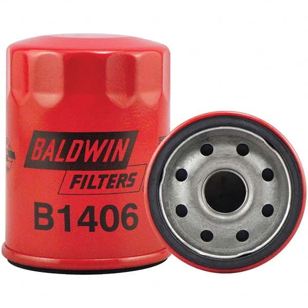 Baldwin Filters - 3/4 Thread 3-1/2" OAL x 2-11/16" OD Automotive Oil Filter - Industrial Tool & Supply
