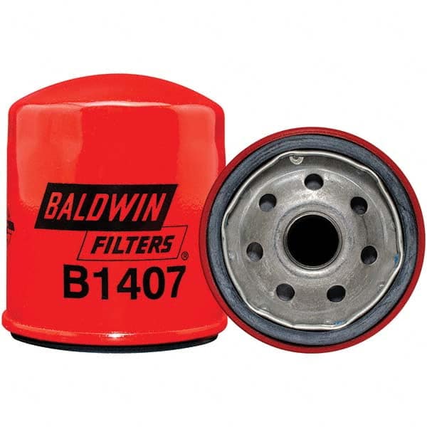 Baldwin Filters - 3/4 Thread 3-1/2" OAL x 3-1/32" OD Automotive Oil Filter - Industrial Tool & Supply