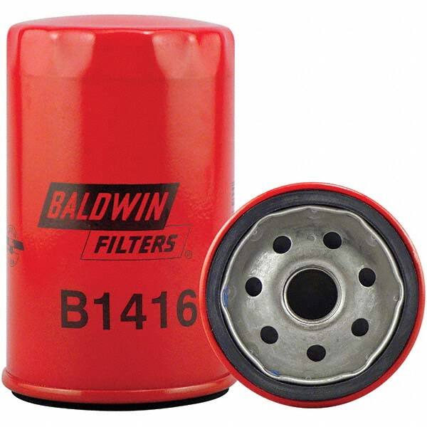 Baldwin Filters - 3/4 Thread 4-27/32" OAL x 2-29/32" OD Automotive Oil Filter - Industrial Tool & Supply
