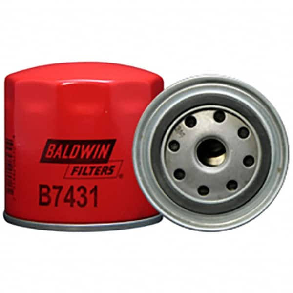 Baldwin Filters - 3/4 Thread 3-13/16" OAL x 3-3/4" OD Automotive Oil Filter - Industrial Tool & Supply