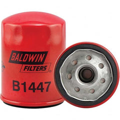 Baldwin Filters - 13/16 Thread 4-1/8" OAL x 3-1/32" OD Automotive Oil Filter - Industrial Tool & Supply