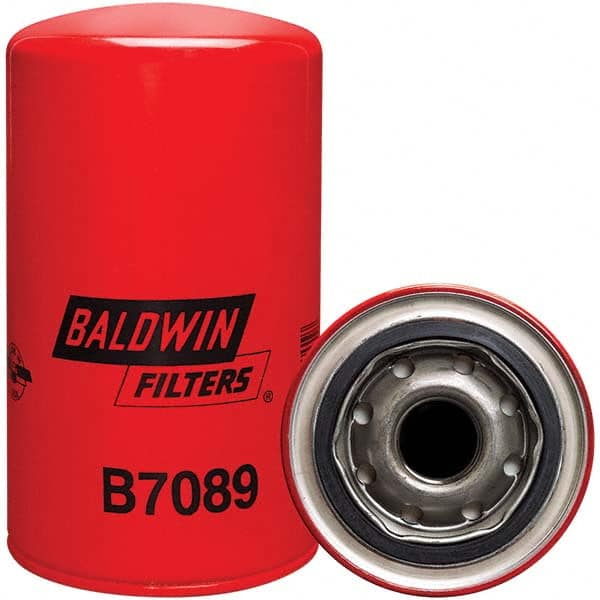 Baldwin Filters - 1 Thread 6-5/8" OAL x 3-11/16" OD Automotive Oil Filter - Industrial Tool & Supply