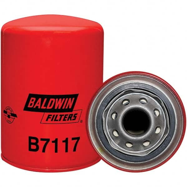 Baldwin Filters - 1 Thread 5-3/8" OAL x 3-11/16" OD Automotive Oil Filter - Industrial Tool & Supply