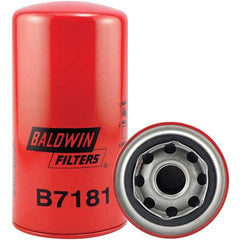 Baldwin Filters - 1 Thread 7-1/8" OAL x 3-11/16" OD Automotive Oil Filter - Industrial Tool & Supply