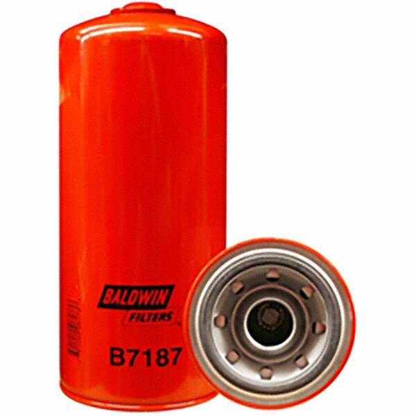 Baldwin Filters - 1-1/2 Thread 12-3/8" OAL x 5-3/8" OD Automotive Oil Filter - Industrial Tool & Supply