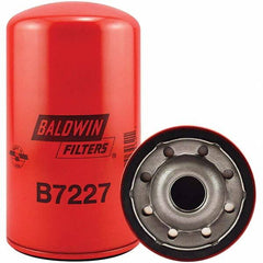 Baldwin Filters - 1-1/8 Thread 7-3/8" OAL x 4-1/4" OD Automotive Oil Filter - Industrial Tool & Supply