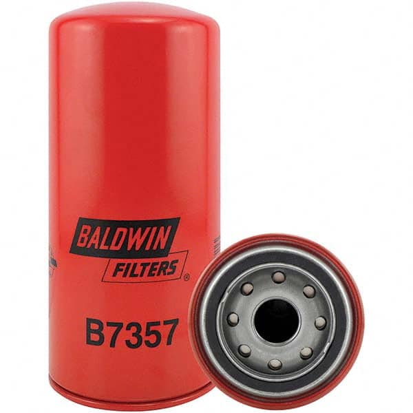 Baldwin Filters - 1 Thread 8-1/8" OAL x 3-23/32" OD Automotive Oil Filter - Industrial Tool & Supply