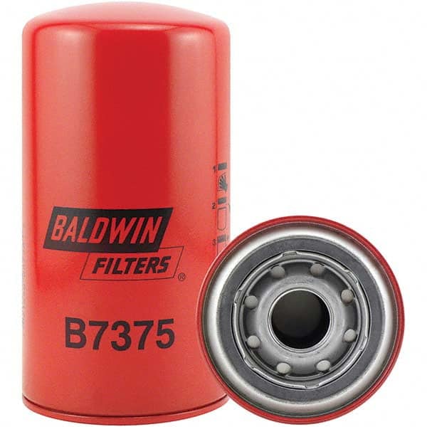 Baldwin Filters - 1-1/8 Thread 7-1/8" OAL x 3-11/16" OD Automotive Oil Filter - Industrial Tool & Supply