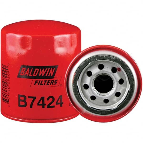 Baldwin Filters - 1 Thread 4-7/16" OAL x 3-11/16" OD Automotive Oil Filter - Industrial Tool & Supply