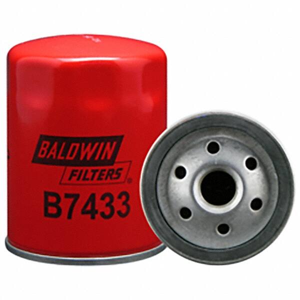 Baldwin Filters - 3/4 Thread 4-1/32" OAL x 3-1/8" OD Automotive Oil Filter - Industrial Tool & Supply