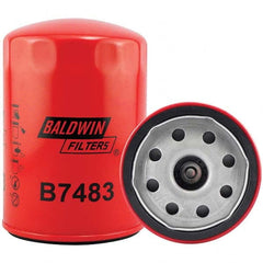 Baldwin Filters - 1-1/8 Thread 6-7/32" OAL x 4-9/32" OD Automotive Oil Filter - Industrial Tool & Supply