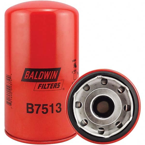 Baldwin Filters - 1-1/2 Thread 8-3/32" OAL x 4-21/32" OD Automotive Oil Filter - Industrial Tool & Supply