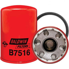 Baldwin Filters - 1-1/2 Thread 5-3/4" OAL x 3-3/4" OD Automotive Oil Filter - Industrial Tool & Supply