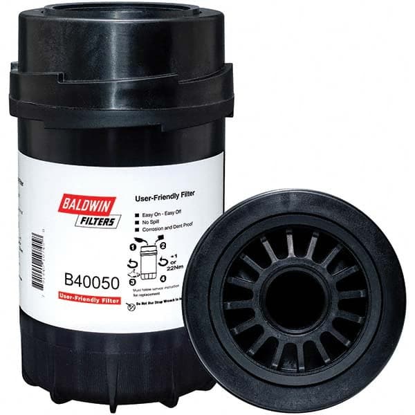 Baldwin Filters - M27 x 2.0 Thread 6-7/8" OAL x 4" OD Automotive Oil Filter - Industrial Tool & Supply