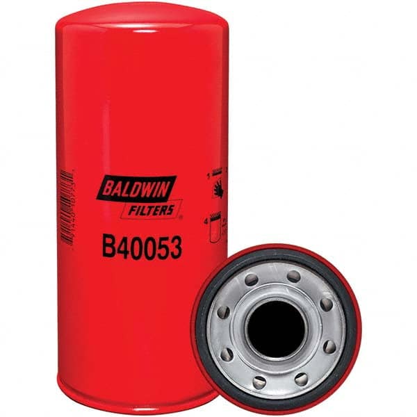 Baldwin Filters - 1-5/8 Thread 10-13/32" OAL x 4-5/8" OD Automotive Oil Filter - Industrial Tool & Supply