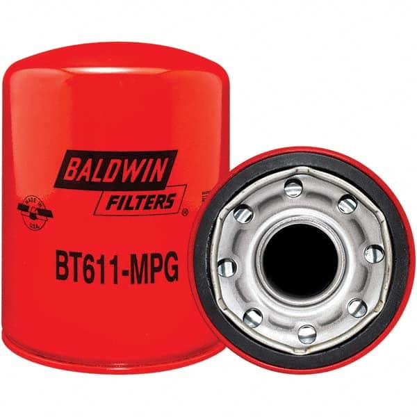 Baldwin Filters - 1-1/4 Thread 6-9/32" OAL x 4-5/8" OD Automotive Oil Filter - Industrial Tool & Supply