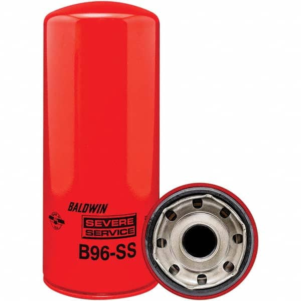 Baldwin Filters - 1-1/2 Thread 11-9/32" OAL x 4-11/16" OD Automotive Oil Filter - Industrial Tool & Supply
