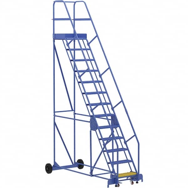 Vestil - 166" High 350 Lb Capacity 13 Step Ladder - Industrial Tool & Supply