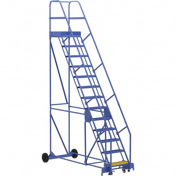 Vestil - 166" High 350 Lb Capacity 13 Step Ladder - Industrial Tool & Supply